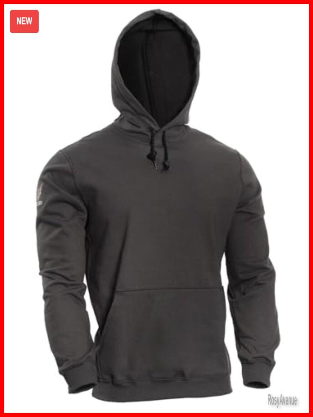 FR Pullover Hoodie Unisex CAT 2 NFPA 70E Heavyweight Fleece Work Safety